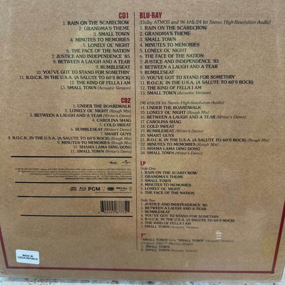 John Mellencamp Scarecrow Vinyl LP Newly Remixed With Bonus 2 CDs Blu-ray NEW - Picture 4 of 11